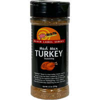 Dizzy Pig Mad Max Turkey Seasoning Rub (8Oz Shaker) - Seasons 30+Lbs Of Food - Hand Made In The Usa - Msg Free, Gluten Free