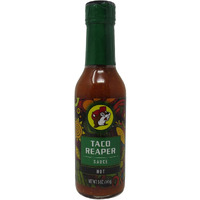 Buc-Ees Gourmet Hot Sauce, Gluten Free, Non-Gmo - Hot Taco Reaper Flavor - 5 Ounce Bottle