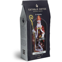 St. Nicholas Christmas Blend (Ground) 12 Ounces Catholic Coffee, Heavenly Roasts Ground Coffee