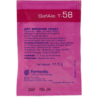 Fermentis Safale T-58 Beer/Ale Yeast - Pack Of 1 - With North Mountain Supply Freshness Guarantee