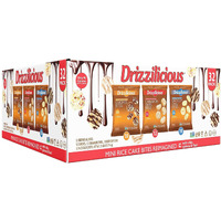 Drizzilicious Mini Rice Cakes Variety Pack - Rice Crisps, Healthy Snack For Adults And Kids, Flavored Rice Cakes, Vegan, Gluten Free, Allergen Free, Only 90 Calories Per Bag - .74 Oz (Pack Of 32)