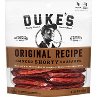 Duke's Original Recipe Smoked Shorty Sausages, Keto Friendly, 16 Oz.