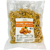 Beyond Nature Organic Raw Walnuts - Unsalted 2 Pound (32 Oz) Vacuum Sealed, Non Gmo, No Salt, Low Carb, Keto Friendly & Vegan Snack