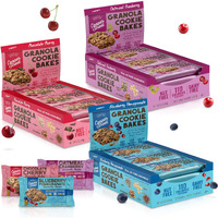 Cooper Street Granola Bakes - Healthy Chewy Breakfast Granola Bars | Individually Wrapped Nut And Dairy Free Granola Bars Variety | 12 Oz Pack Of 3