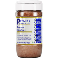 Premier Research Labs: 12 Oz Premier Pink Salt - Alaea Pink Hawaiian Sea Salt, Organic Himalayan Pink Salt And Australian Sea Salt For Daily Cooking Salt - Unrefined Sea Salt & No Anti-Clumping Agents