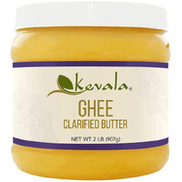 Kevala Ghee - Ghee Butter - Grass Fed - Spreadable Butter - Ghee Clarified Butter - Butter Spread - Lactose Free - Gluten Free - Casein Free - 2 Lb - 907 Gr