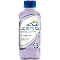Electrolit Electrolyte Hydration & Recovery Drink, 21Oz, Zero Berry Blast, 12 Pack