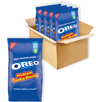 Oreo Medium Cookie Pieces, 4 - 2.5 Lb Bags