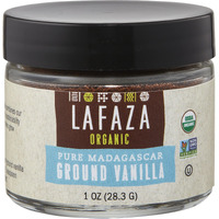 Lafaza Organic Madagascar Bourbon Pure Ground Vanilla Bean Powder, 1Oz