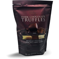 Utah Truffles Dark Chocolate Truffle, Individually Wrapped, Naturally Gluten Free, Gourmet Smooth Truffles 16Oz, 34Pieces