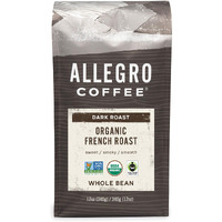 Allegro Coffee Organic French Roast Whole Bean Coffee, 12 Oz