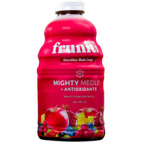 Fruniti Superfruit Medley Smoothie Mix - Antioxidant - No Sugar Added - Tumeric, Acai, Goji, Elderberry, Blueberries, Pomegranate, Grape Skin, Apple & Pineapple - Makes 24 Smoothies