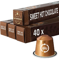 Sweet Hot Chocolate Pods | Compatible With Nespresso | 40 Aluminum Capsules | Perfect For Kids Or A Delicious Caf   Mocha | Compatible With See Picture #2 |