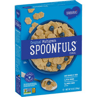 Barbaras Spoonfuls Original Multigrain Cereal, Hearty Healthy Wheat Cereal, Good Source Of Fiber, Vegan Cereal, Kosher, Non-Gmo Project Verified, 14 Oz Box