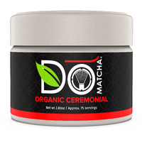 Domatcha - Organic Ceremonial Green Tea Matcha Powder, Natural Source Of Antioxidants, Caffeine, And L-Theanine, Promotes Focus And Relaxation, Kosher, 75 Servings (2.82 Oz)