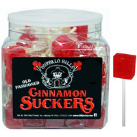 Buffalo Bills Old Fashioned Cinnamon Suckers (42 Individually Wrapped Cinnamon Lollipops Per Tub)