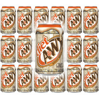A&W Diet Root Beer, 12 Fl Oz Can, (Pack Of 18, Total Of 216 Fl Oz)