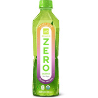 Alo Organic Zero Aloe Vera Juice, Peach + Plum | 16.9 Fl Oz, Pack Of 12 | Zero Calorie, Aloe Vera Sugar Plant-Based Drink
