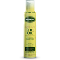 Mantova Spray High In Naturally Balanced Omega Fatty Acids, With Olive Oil And Avocado Oil, 5 Fl Oz, Ghee Butter
