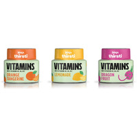 Ninja Thirsti Flavored Water Drops, Vitamins B3, B6, B12, Variety Pack, 3 Pack, Calories, Zero Sugar, 2.07 Fl Oz, Makes 17, 12Oz Drinks, Wcfv4