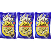 Coffee Rio Coffee Candy Pack Of 3 Coffee Caramels 5.5 Ounces Made With Real Coffee And Cream, Kosher Candy (Original Coffee)