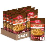 Betty Crocker Sweet Potato Mashed Potatoes, 4.5 Oz. (Pack Of 8)