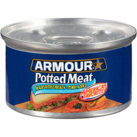 Amour Star Potted Meat, Canned Meat, 3 Oz (Pack Of 48)