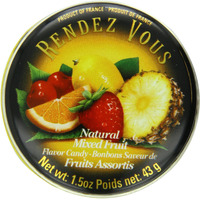 Rendez Vous Mixed Fruit, 1.5-Ounce Tin (Pack Of 12)
