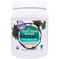 Coco Road Organic & Fair Trade Rbd Coconut Oil (54 Fl Oz)