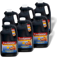 Luzianne Iced Tea Concentrate, Unsweetened, Just Add Water, 64 Fl Oz Bottle (Pack Of 6)
