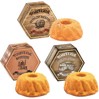 Tortuga Southern Trio Gift Pack - Tennessee Whiskey, Kentucky Bourbon, & Moonshine Apple Pie - 3-4 Oz Mini Cakes - The Perfect Premium Gourmet Gift For Gift Baskets, And Birthday Cakes For Delivery