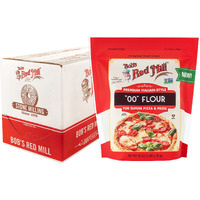 Bob's Red Mill 00 Pizza Flour, Premium Italian Style - 3 Pound (Pack Of 4) - Pizza And Pasta Flour, Kosher, Non-Gmo