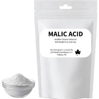 Malic Acid Food Grade - 8 Oz (226.8 G) - Used In Making Wine Cider Mead Beer Baking Soda Sparkling Water - Sold By Capybara Distributors Inc.