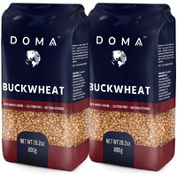 Doma Buckwheat Groats 3.52Lb (2X1.76Lb) - Gluten-Free, Whole Grain Superfood For Side Dishes, Porridge, Kasha, Non-Gmo, Premium Quality Grains