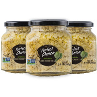 Perfect Choice Artichoke Bruschetta - Delicious Bruschetta Bread Spread - Ready-To-Eat Dip - 9.9 Oz (Pack Of 3)