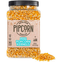 Heirloom Mini Popcorn Kernels By Pipcorn - 44 Oz Jar, Unpopped Popcorn, Healthy, Non-Gmo, Vegan, Gluten Free Snacks