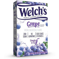 Welch's Singles To Go Drink Mix Grape, 6 Boxes With 6 Packets Each- 36 Total Servings
