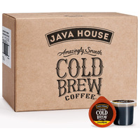 Java House Cold Brew Coffee, Colombian Medium Roast Coffee Concentrate Liquid Pods - 1.35 Fluid Oz (60 Count) Enjoy Hot Or Iced