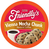Friendly's Flavored Ice Cream Coffee Pods, Compatible With Keurig K Cup Brewers (Vienna Mocha Chunk, 40 Count)