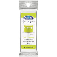 Satin Ice Fondant, Bright Green, 4.4 Ounce