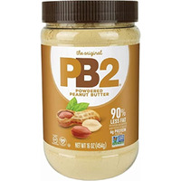 Pb2 Original Powdered Peanut Butter - 16 Oz Jar, 6G Of Protein, 90% Less Fat, Certified Gluten Free, Only 60 Calories Per Serving, Perfect For Protein Shakes, Smoothies, And Low-Carb, Keto Diets