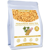 Tearelae - Fenugreek Tea Bag - 3G X 50 Count - Premium Natural Fenugreek Seed Tea - Non-Gmo - Caffeine-Free - Support Digestion & Improve Heart Health