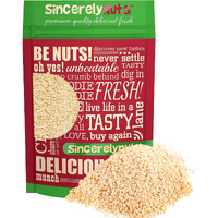 Sincerely Nuts Hulled Sesame Seeds | A Heart Healthy Snack Rich In Fiber, Minerals & Antioxidants | Source Of Plant Based Protein | Gluten Free & Kosher, Bulk 5(Lb) Bag