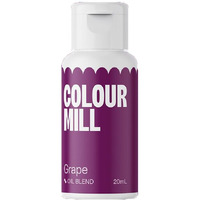 Colour Mill Oil-Based Food Coloring, 20 Milliliters Grape (0.68 Fl Oz)