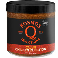 Kosmos Q Cajun Chicken Injection - Cajun Injection Marinade For Whole Chicken, Roasted Chicken Breast & Smoked Wings - Bbq Seasoning Made In The Usa (Cajun)