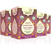 Adanim Bio Eucalyptus Mullein Tea Contains 20 Teabags Of Organic Eucalyptus Leaves, Thyme, And Mullein, Providing Health Benefits To The Lungs