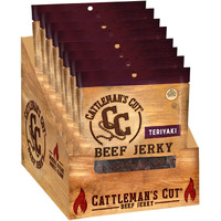 Cattleman's Cut Teriyaki Beef Jerky, 2.5 Ounce (Pack Of 8)