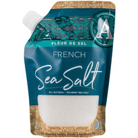 Saltworks Artisan Salt Company Fleur De Sel French Flower Of Salt, Pour Spout Pouch, 15 Ounce
