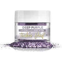 Bakell Deep Purple Tinker Dust, 5 Gram | Kosher Certified | 100% Edible Glitter | Cakes, Cupcakes, Cake Pops, Drinks, Glitter & Dusts (Deep Purple)