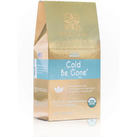 Secrets Of Tea Cold Be Gone Tea- -Caffeine Free Immunity Tea- Natural Usda Organic Throat Coat Tea For Cold Relief, Cough, Congestion, Throat, Fever, And Sleep - 20 Count (1 Pack)